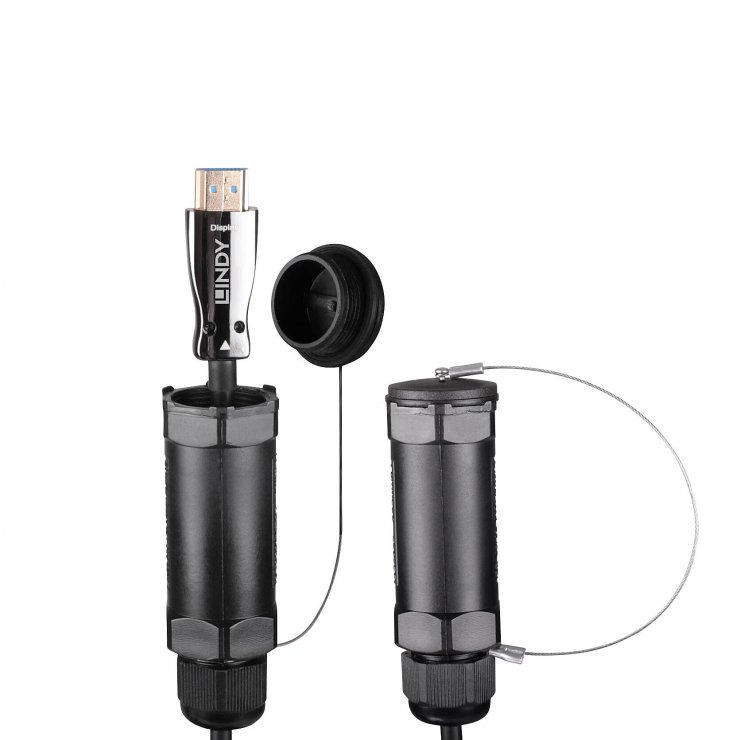 Imagine Cablu Armoured fibra Optica Hybrid HDMI 8K60Hz 100m, Lindy L38533